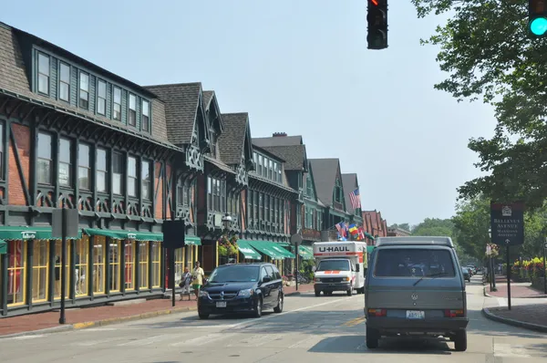 Innenstadt Newport in Rhode Island — Stockfoto