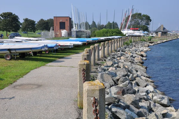 Harbor in Newport, Rhode Island — Stock Photo, Image