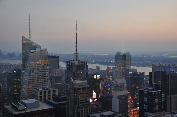 Blick auf New York City — Stockfoto