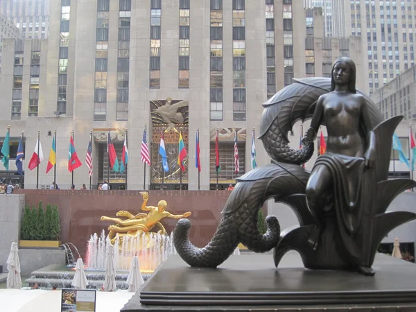 Rockefeller center w Nowym Jorku — Zdjęcie stockowe