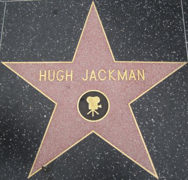 Hugh Jackman'ın yıldızı, Hollywood şöhret yürümek
