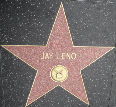 Jay Leno's Star, Hollywood şöhret yürümek