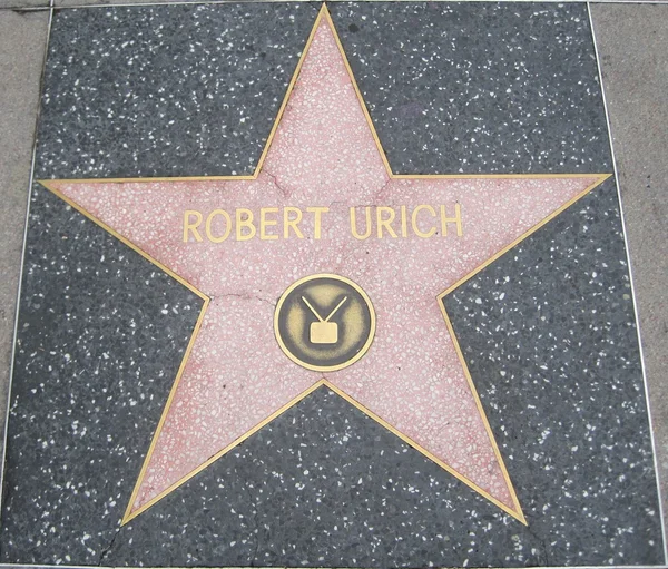Robert Urich's Star at the Hollywood Walk of Fame