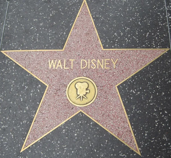 Walt Disney'in Star, Hollywood şöhret yürümek