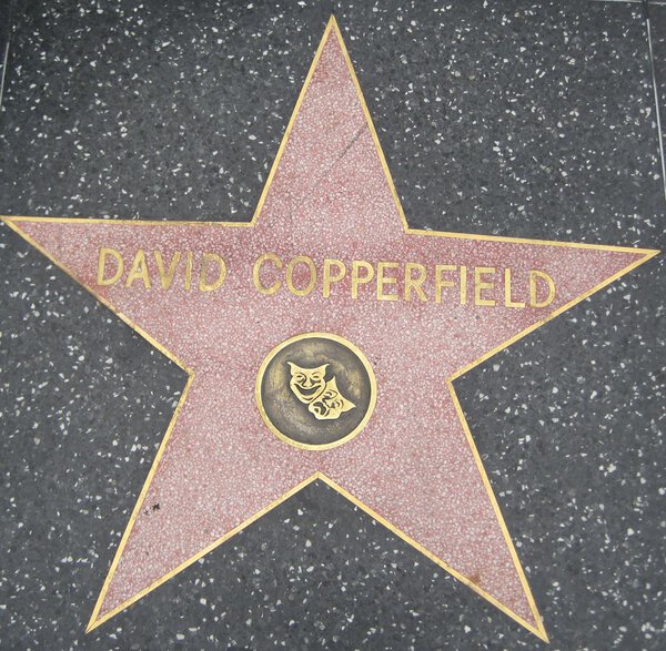 David Copperfield's Star at the Hollywood Walk of Fame