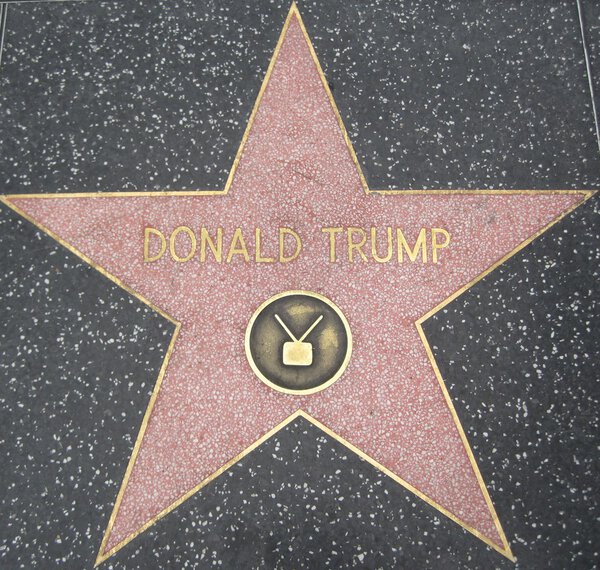 Donald Trump's Star at the Hollywood Walk of Fame