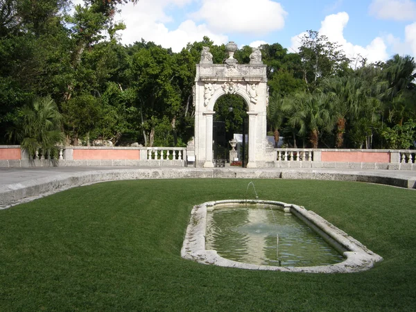 Vizcaya Museum & trädgård i Miami — Stockfoto