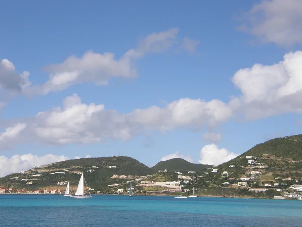 St maarten i Västindien — Stockfoto