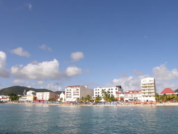 St. maarten v Karibiku — Stock fotografie