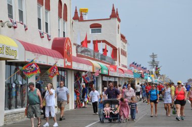 Ocean city boardwalk new Jersey