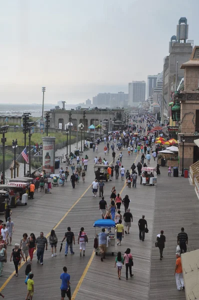 Atlantic City Boardwalk in New Jersey — Stock Photo, Image