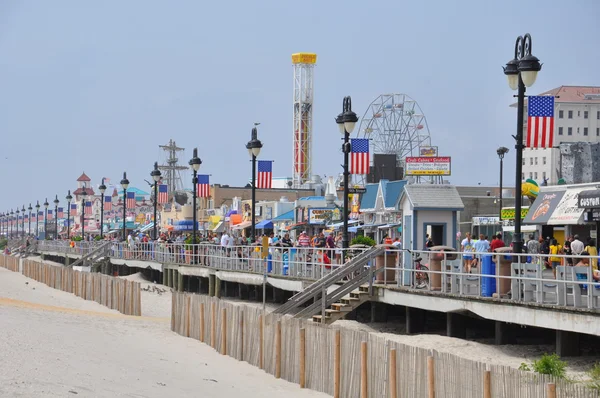 Ocean City Boardwalk im neuen Trikot — Stockfoto