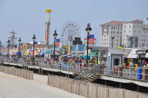 Ocean City Boardwalk im neuen Trikot — Stockfoto