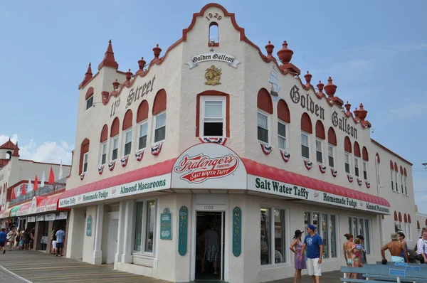 Ocean city boardwalk v new jersey — Stock fotografie