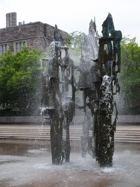 Fontana della Libertà all'Università di Princeton — Foto Stock