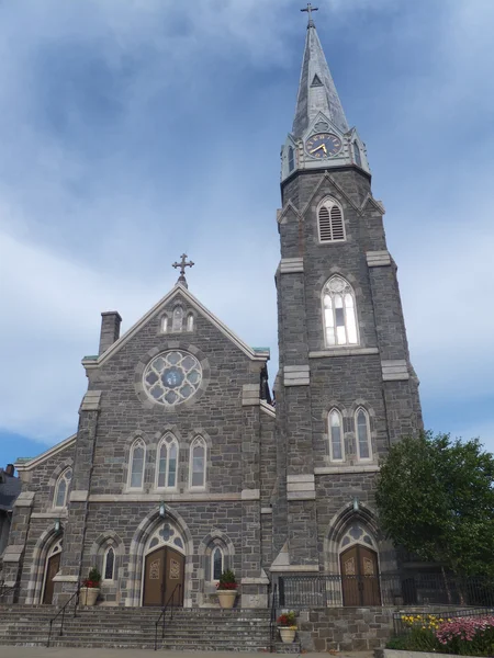 St. mary römisch-katholische Kirche in norwalk — Stockfoto