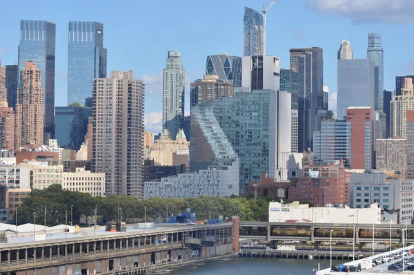 Manhattan skyline — Stockfoto