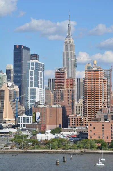 Panoramę Manhattanu — Zdjęcie stockowe