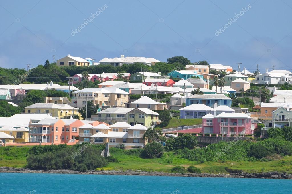 Colorful Houses in Bermuda ⬇ Stock Photo, Image by © sainaniritu 31500341