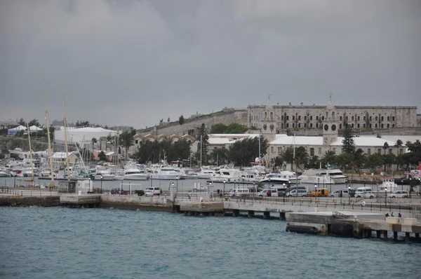 The Royal Navy Dockyard in Bermuda — Stock Photo, Image