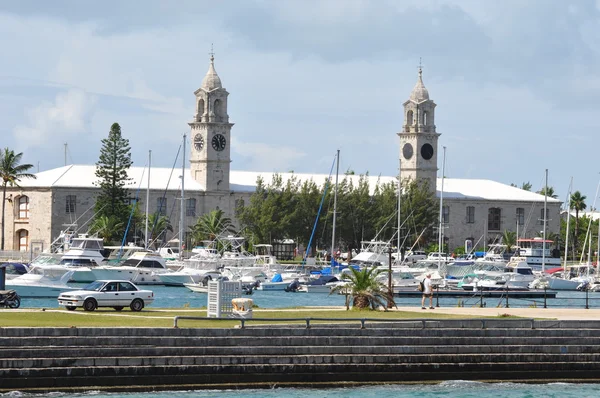 在百慕大群岛的皇家海军造船厂 — 图库照片