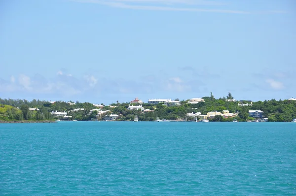 Häuser auf Bermuda — Stockfoto