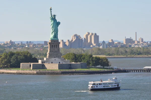 Статуя свободы в Нью-Йорке Лицензионные Стоковые Фото