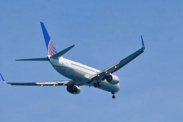 United Airlines flight