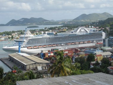 Ruby princess st Lucia