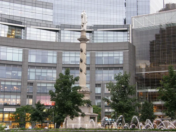 Columbus Circle in New York City — Stock Photo, Image