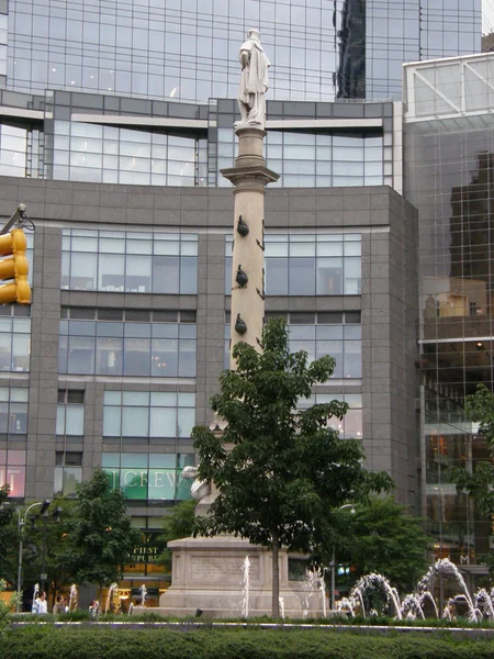 Columbus Circle in New York City — Stock Photo, Image