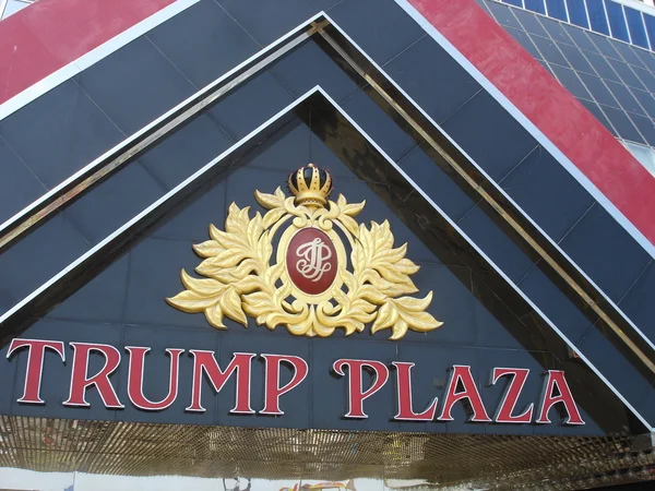 Трамп Plaza в Атлантік-Сіті, Нью-Джерсі — стокове фото