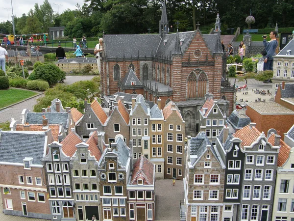 Madurodam in the The Hague, Netherlands — Stock Photo, Image