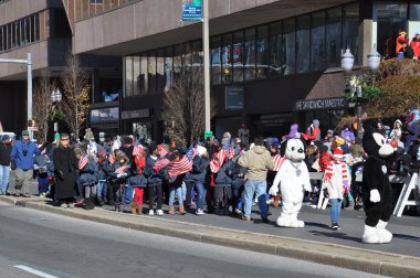 Hindistan Bölüm 20 yıllık ubs Şükran günü geçit töreni muhteşem, stamford, connecticut