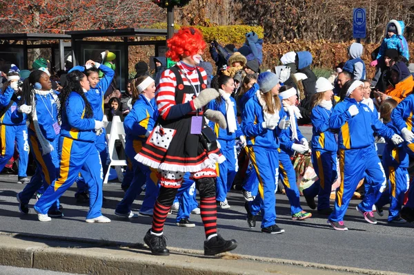 20 回 ubs の感謝祭パレード stamford、コネチカットでの壮大な — ストック写真