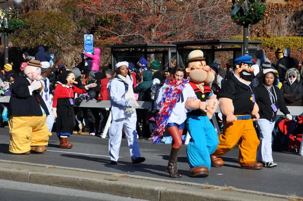 20ste jaarlijkse ubs-thanksgiving parade spectacular, in stamford, connecticut — Stockfoto