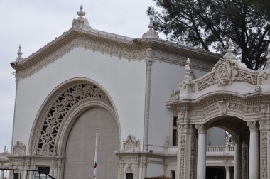 Balboa Park San Diego, Kaliforniya'da Organ Pavyonu