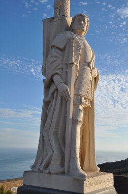 Cabrillo national monument in San Diego, California clipart