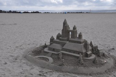 hotel del coronado içinde California san diego yakınlarında coronado adlı Sandcastle
