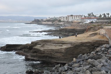 nokta loma, california at Sunset uçurumlar