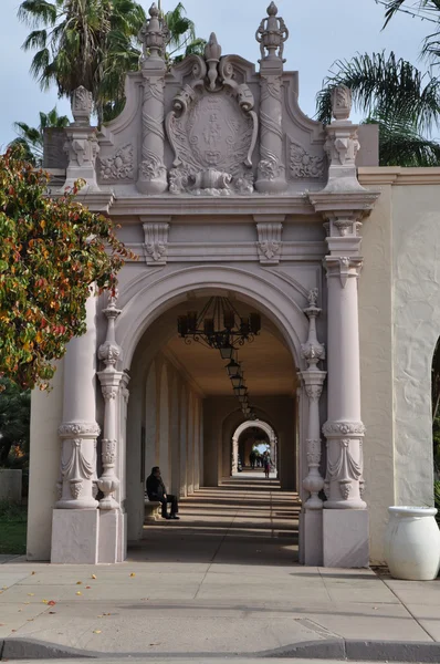 San Diego 'daki Balboa Park' taki Casa del Prado. — Stok fotoğraf