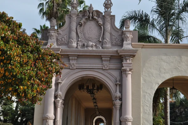Casa del Prado v parku Balboa v San Diegu — Stock fotografie