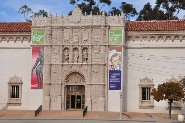 San diego kunstmuseum im balboa park in san diego, kalifornien — Stockfoto