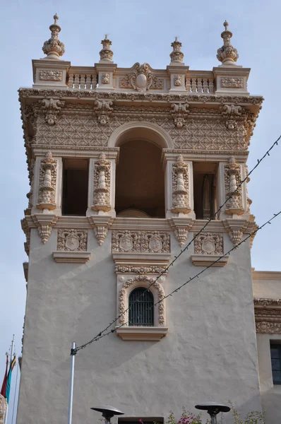 Casa del Prado w parku Balboa w San Diego — Zdjęcie stockowe