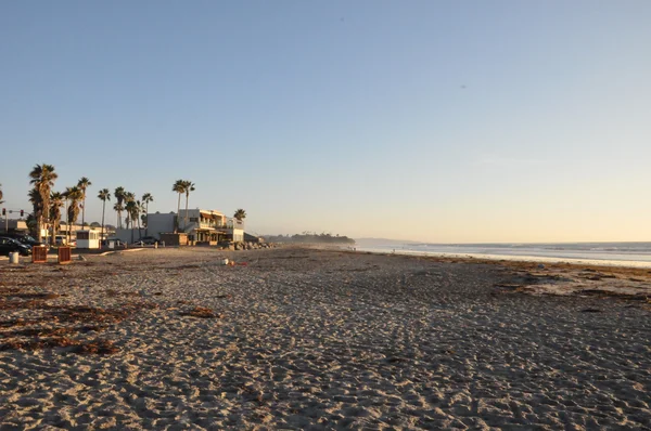 在加利福尼亚州的卡地夫州立海滩 — 图库照片