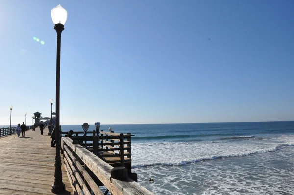 Oceanside i Californien - Stock-foto