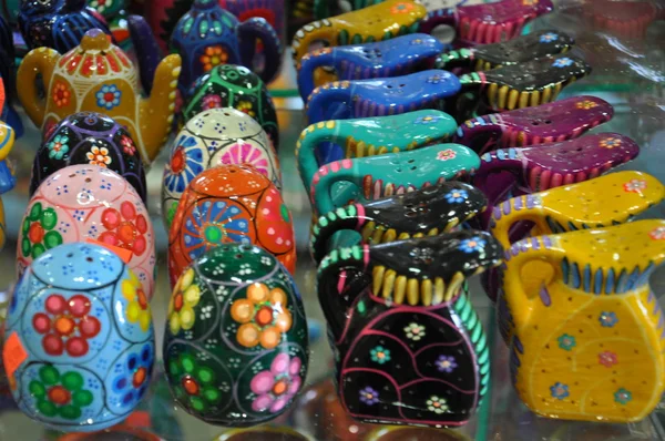 Mexican handicrafts being sold in Old Town, San Diego in California — Stock Photo, Image