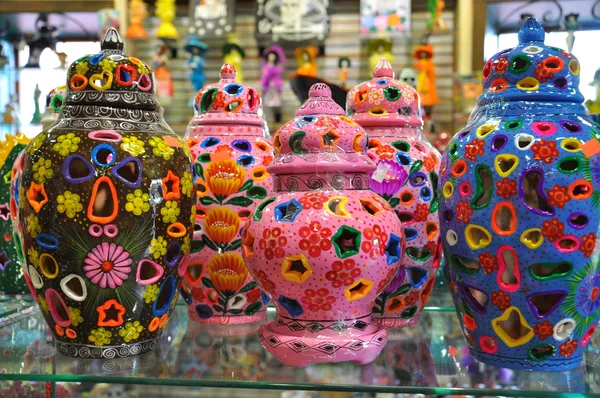 Mexican handicrafts being sold in Old Town, San Diego in California — Stock Photo, Image