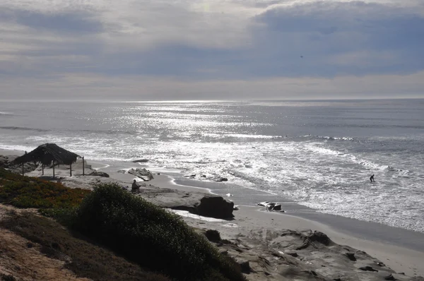 Windansea beach nedaleko san diego, Kalifornie — Stock fotografie