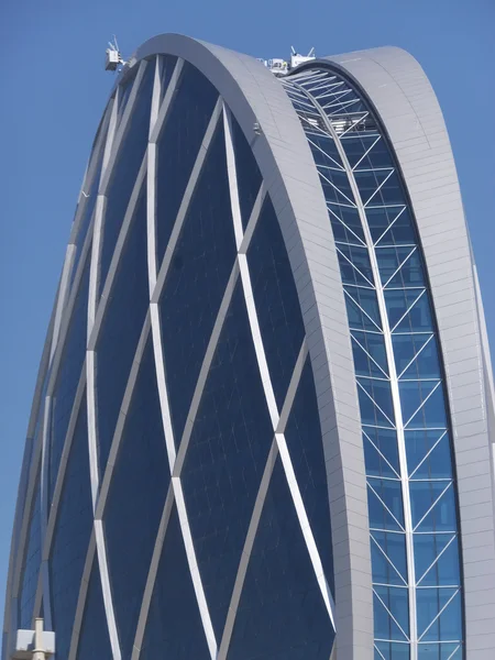 Immeuble du siège d'Aldar à Abu Dhabi — Photo